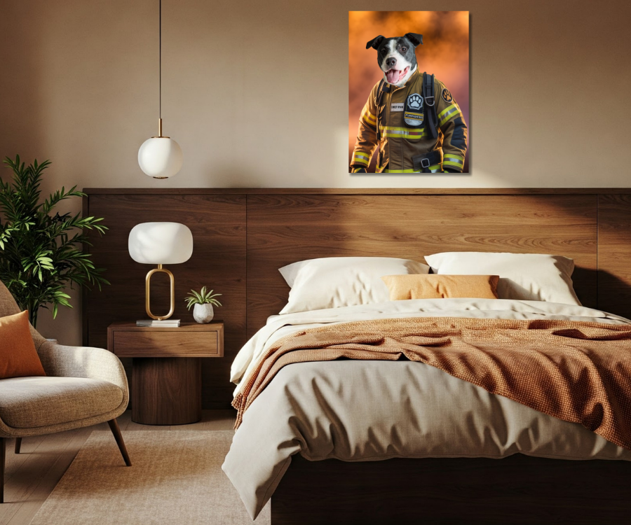 The Furfighter Purrsonalized Portrait