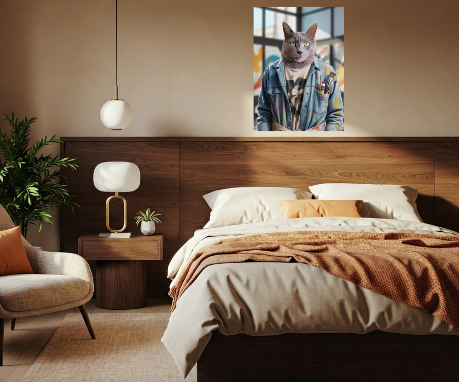 The Pawcasso Purrsonalized Portrait