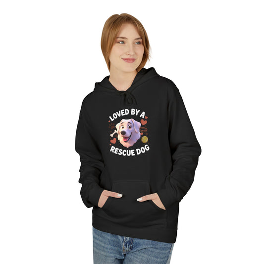 Loved By A Rescue Dog Hoodie