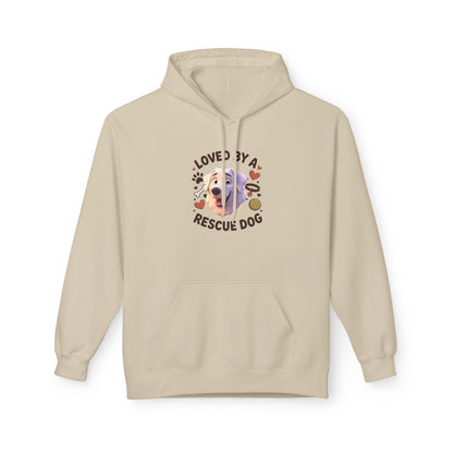 Loved By A Rescue Dog Hoodie