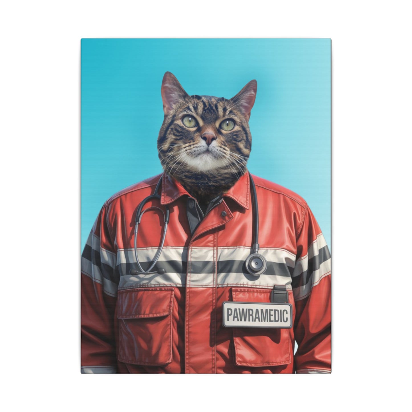 The Puramedic Purrsonalized Portrait