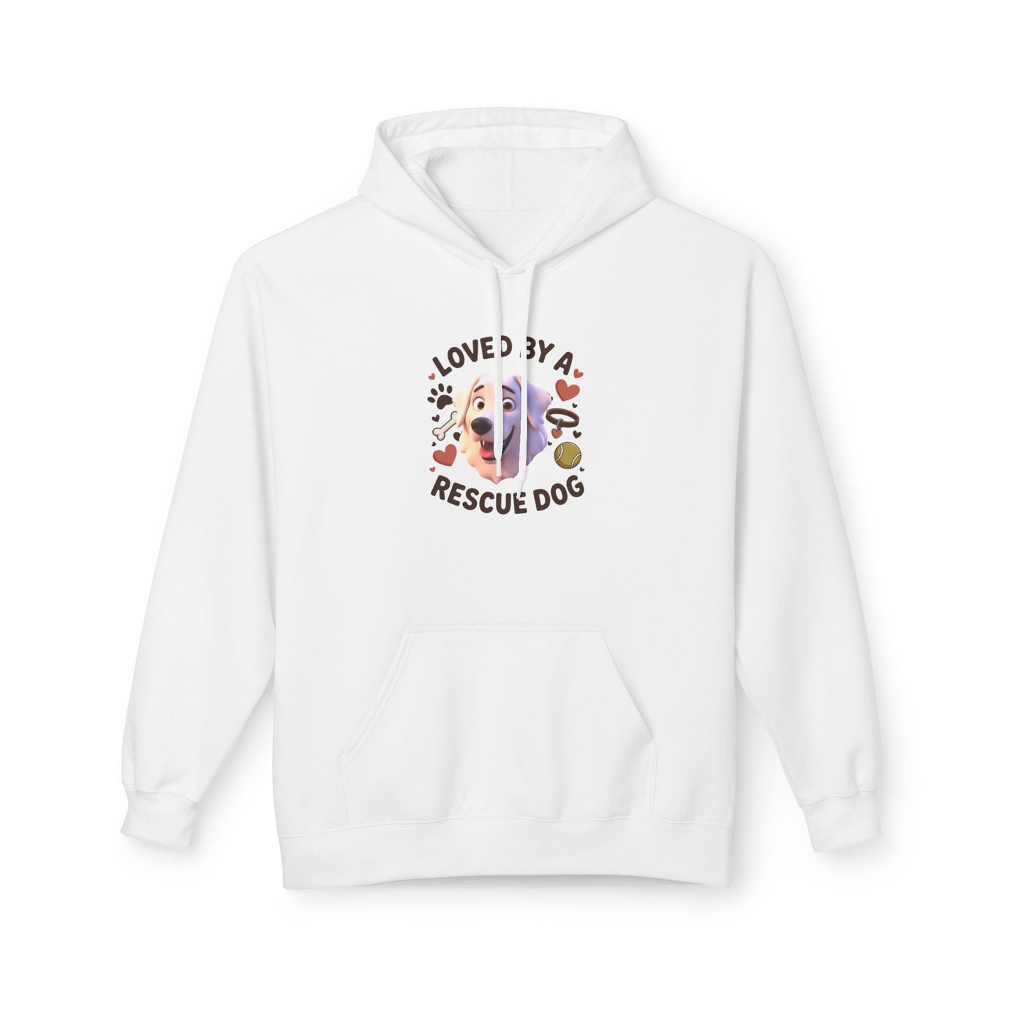 Loved By A Rescue Dog Hoodie