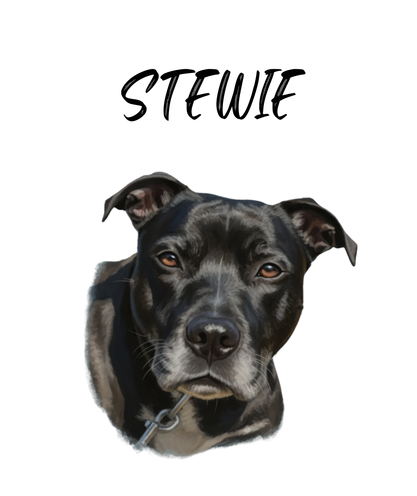 Personalized Sherpa Fleece Blanket with Pet Portrait