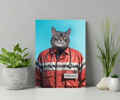 The Puramedic Purrsonalized Portrait