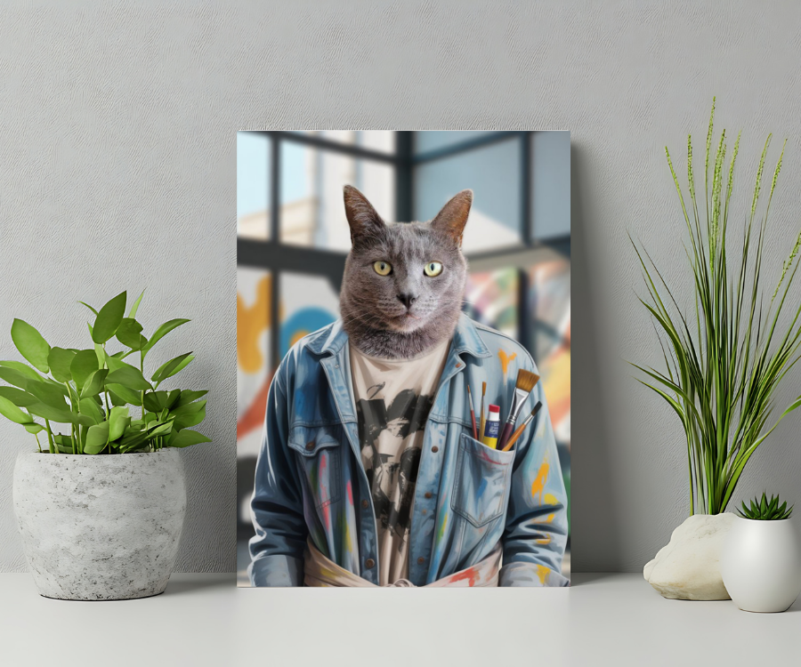 The Pawcasso Purrsonalized Portrait