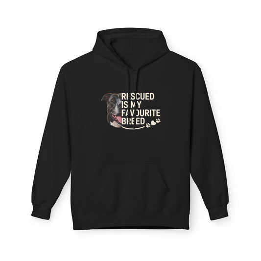 Rescued Is My Favourite Breed Custom Pet Hoodie