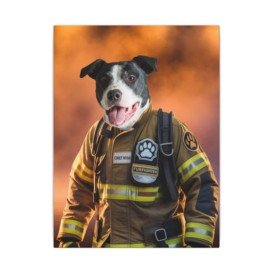 The Furfighter Purrsonalized Portrait