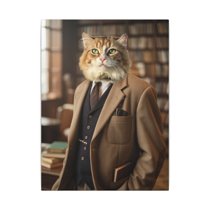 The Pawfessor Purrsonalized Portrait