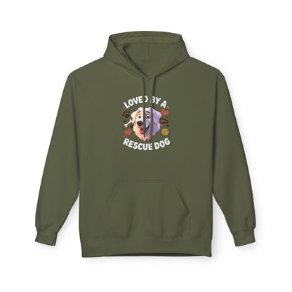 Loved By A Rescue Dog Hoodie