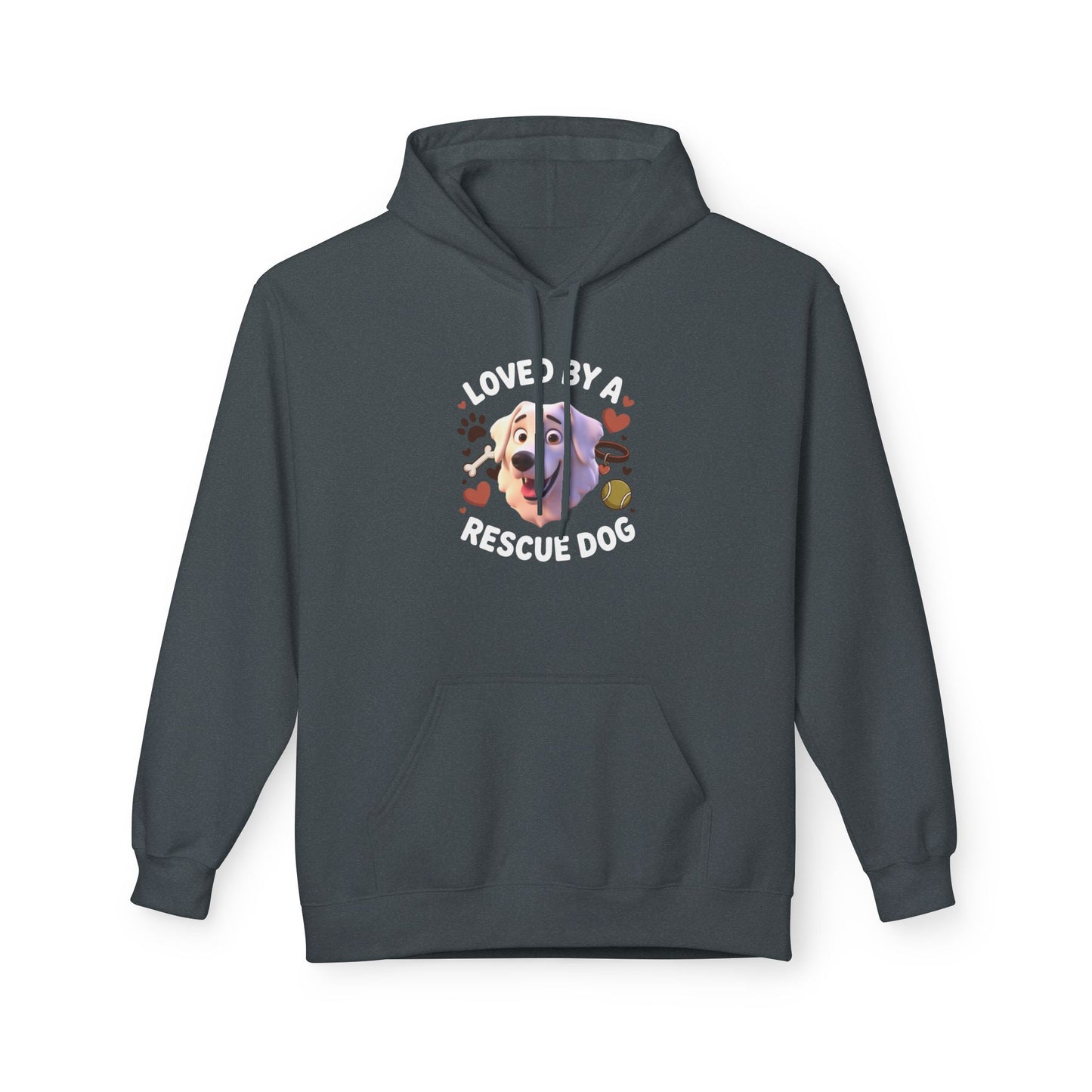 Loved By A Rescue Dog Hoodie