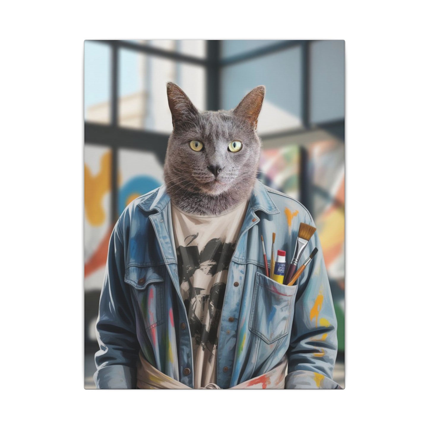 The Pawcasso Purrsonalized Portrait